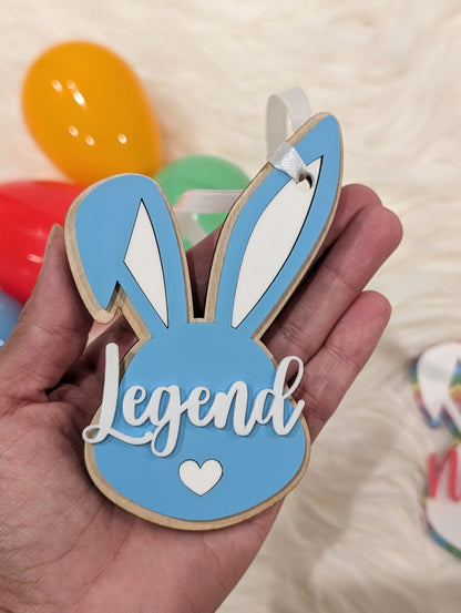 Personalized Easter Tag